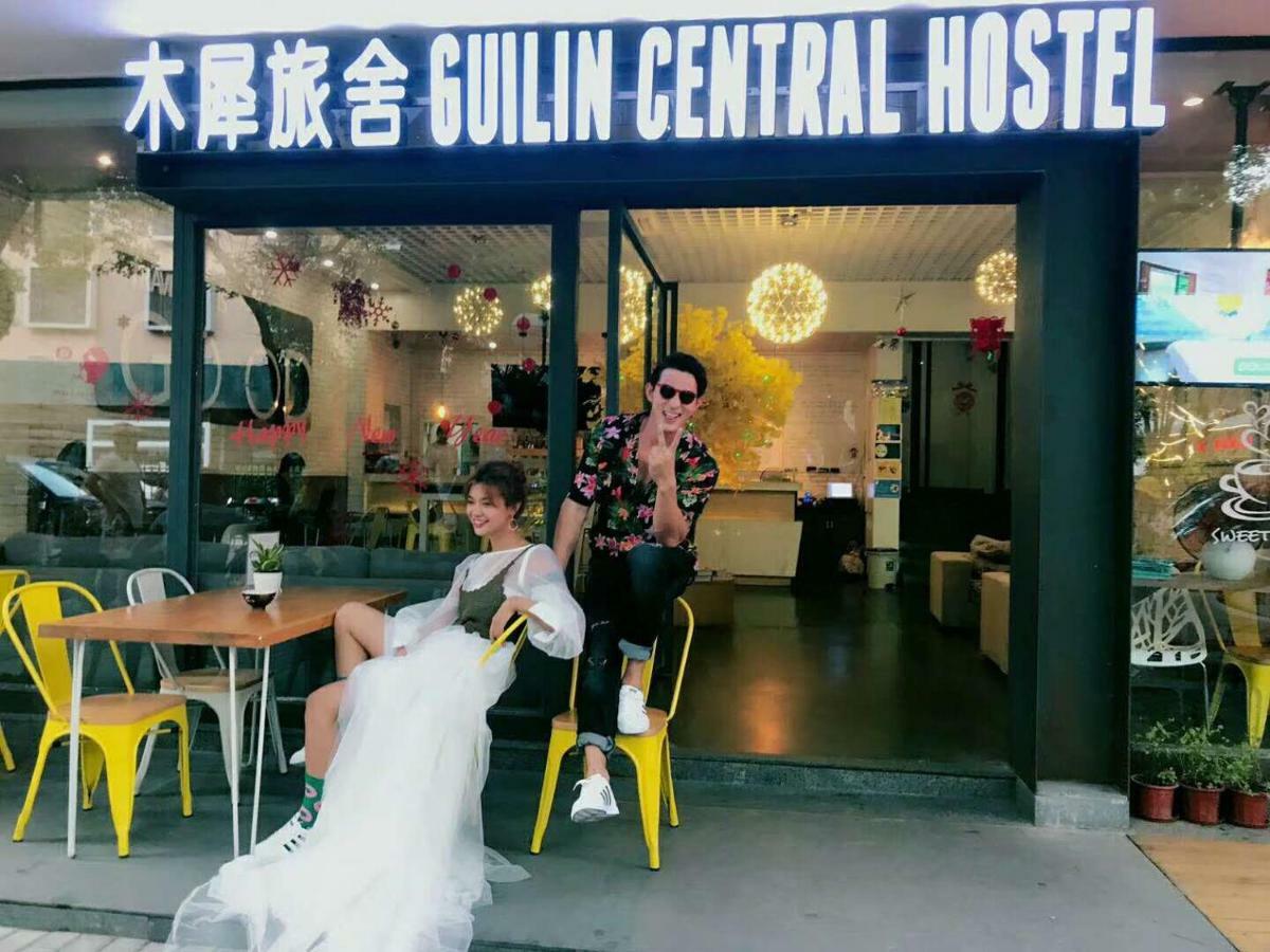 Guilin Central Wada Hostel Dış mekan fotoğraf